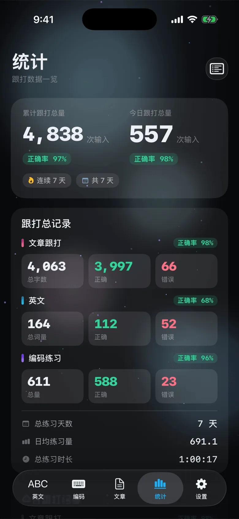 统计概览