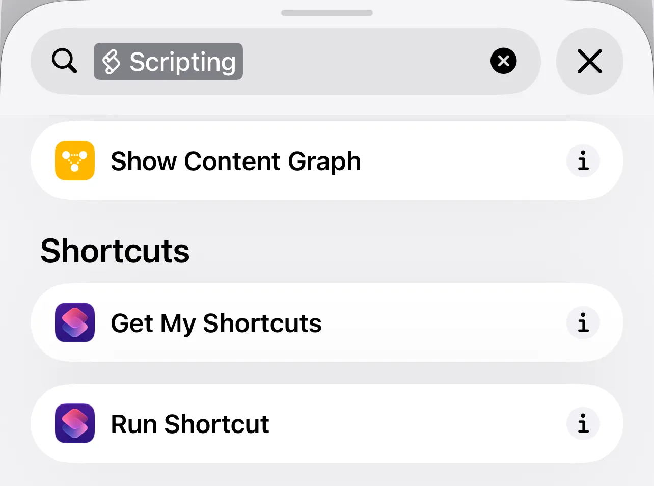 执行指定 Shortcut 01
